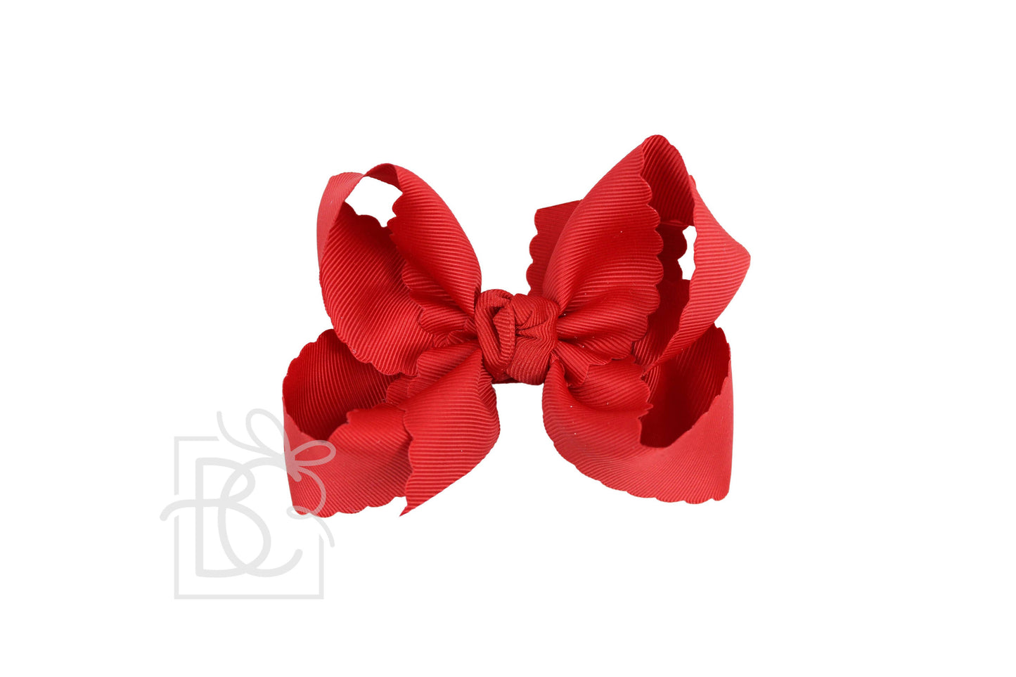 Scalloped Edge Bow