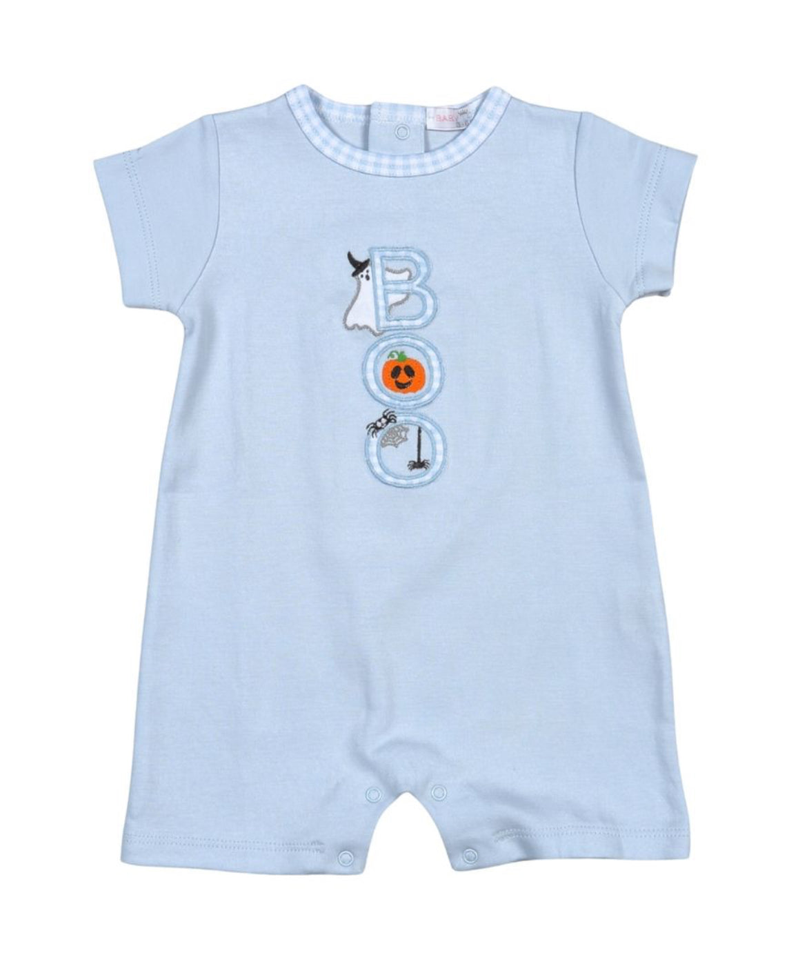 Spooky Pima Applique Romper