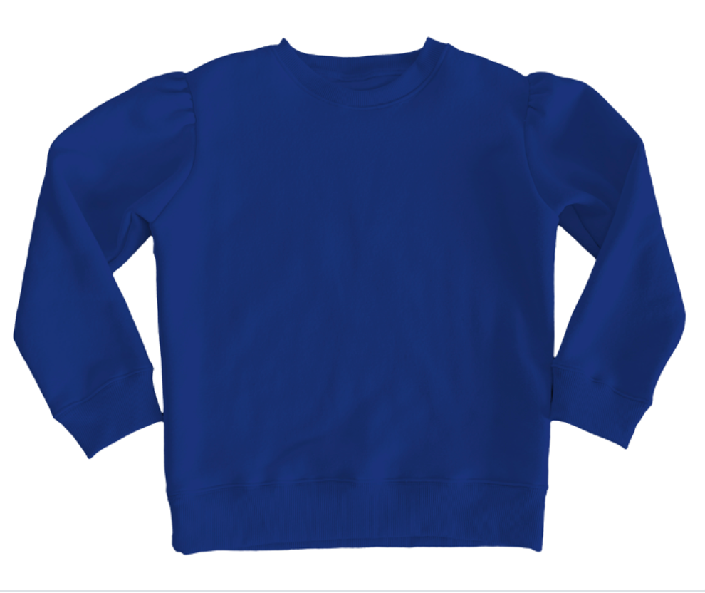 Royal Blue Holly Sweatshirt