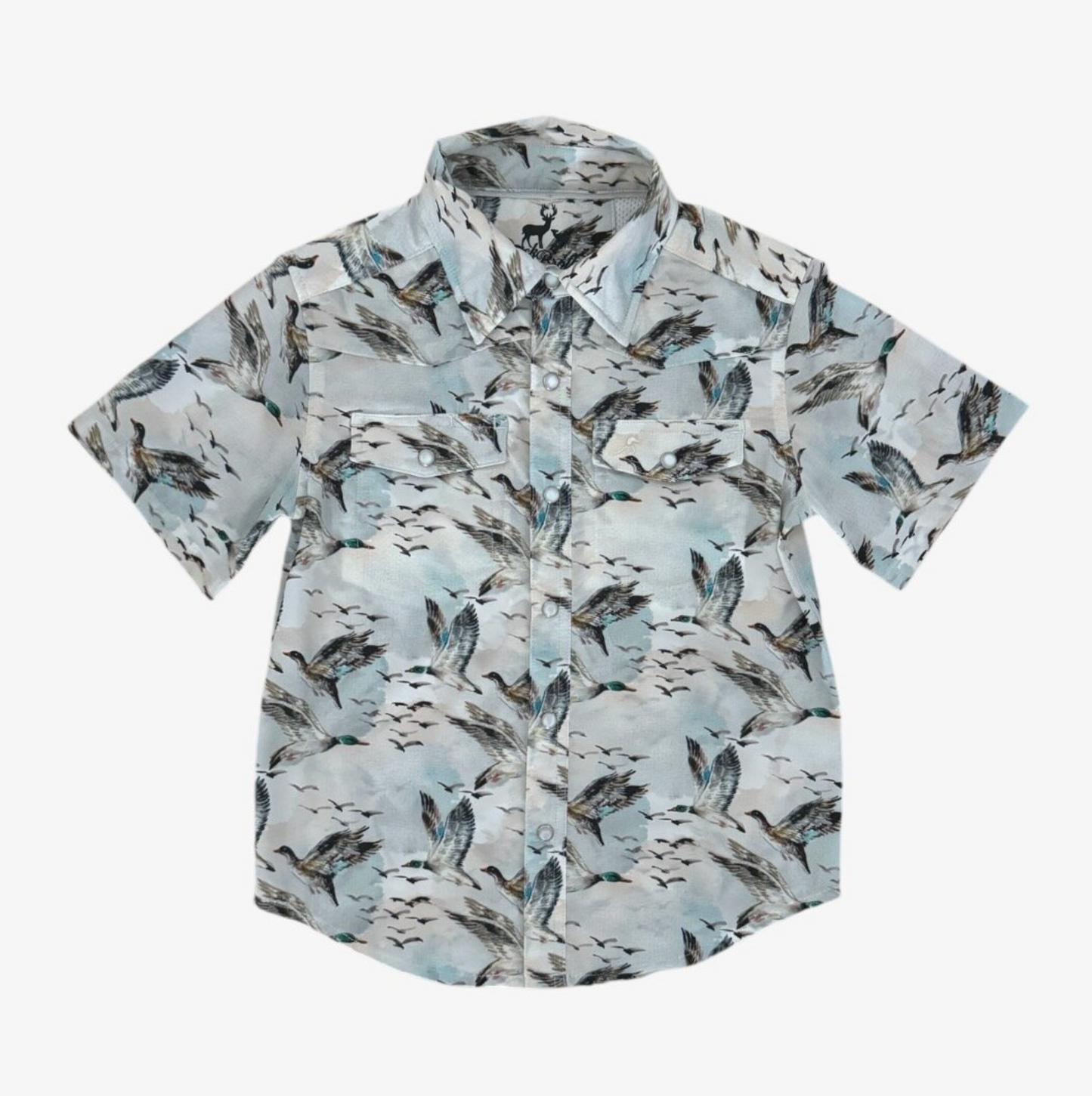 Performance Pearl Snap | Mallard Sky