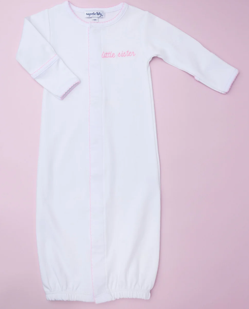 Little Sister Embroidered Converter Gown
