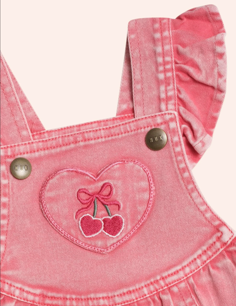 Cherry Heart Overalls