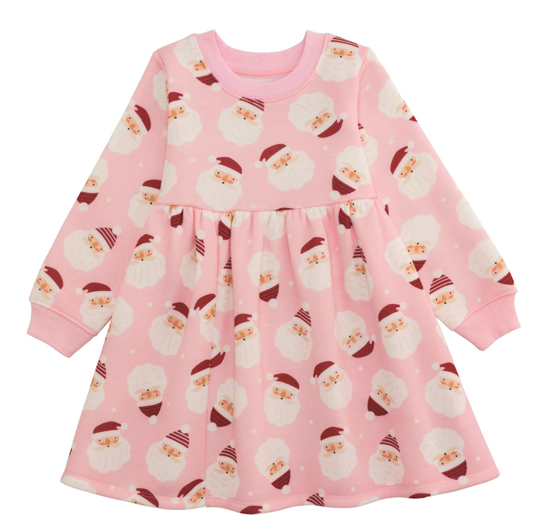 Santa Sweatshirt Dress