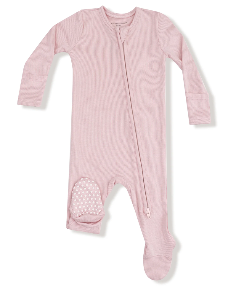 2 Way Zipper Footie - Potpourri