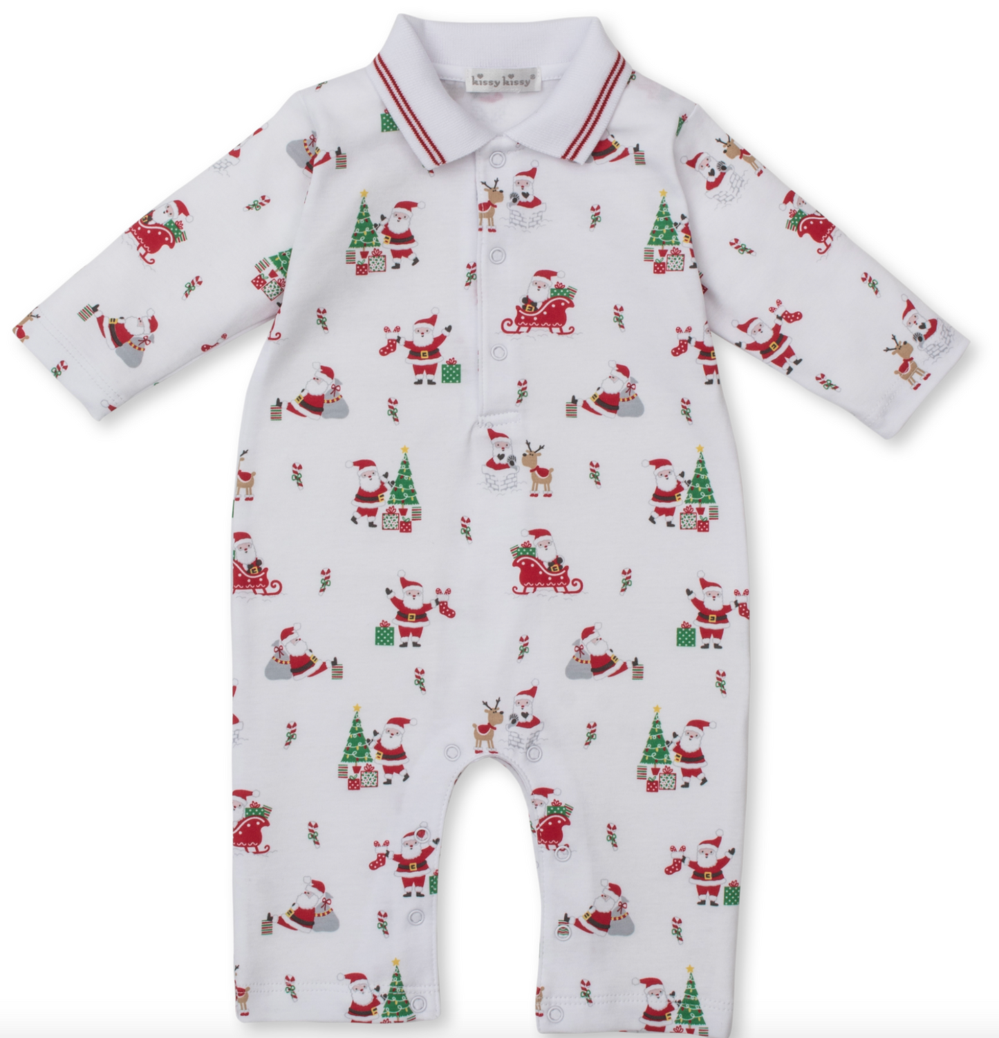 Santa's Caper Boy's Playsuit