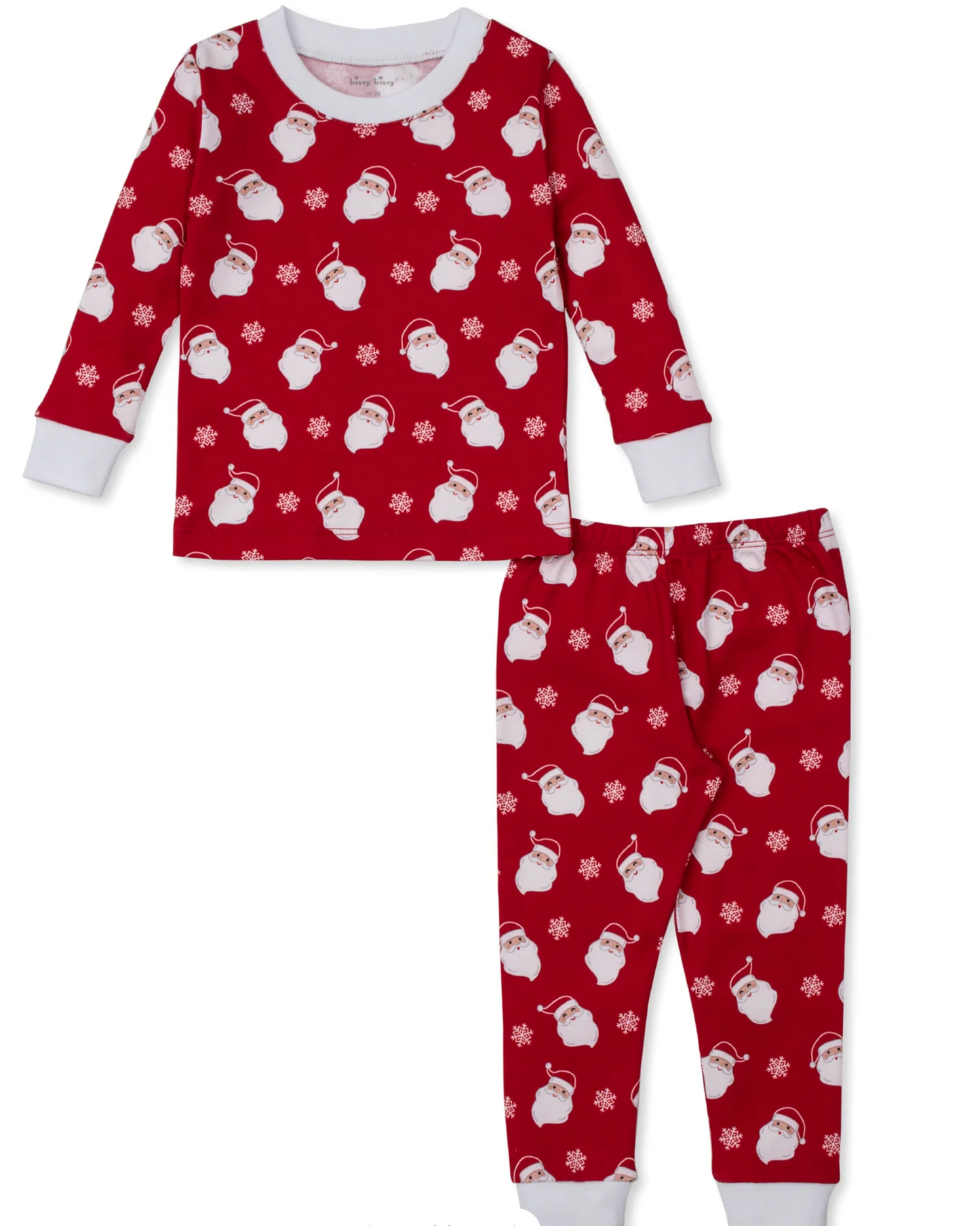 Smiling Santas Toddler Pajama
