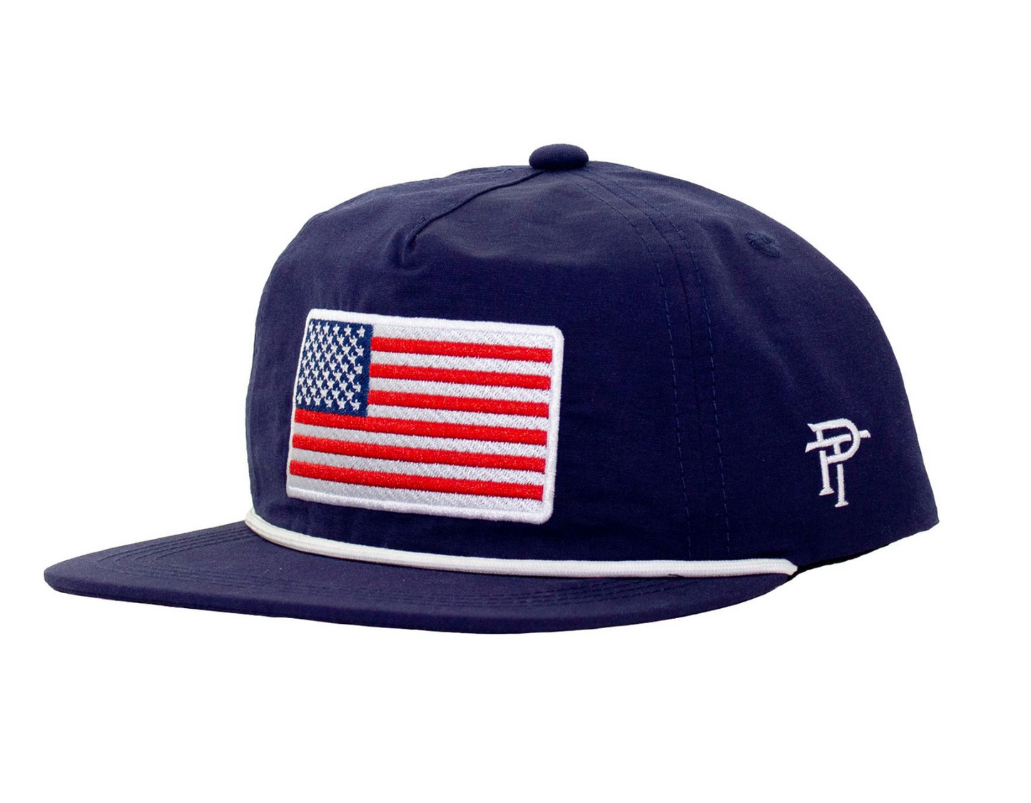 American Flag Classic Rope Hat