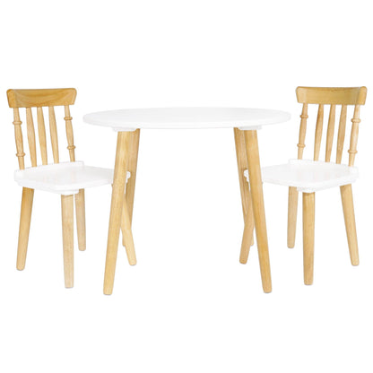 Children's Wooden Table & Chairs