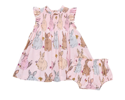 Jennifer Double Ruffle Bunny Dress