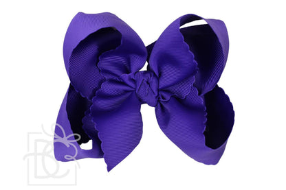 Scalloped Edge Bow