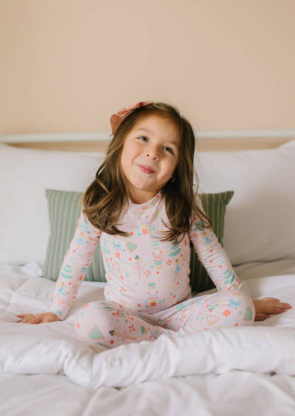 2 piece Bamboo Pajama in Sugar Plum
