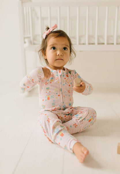 Zippy Bamboo Baby PJ in Sugar Plum