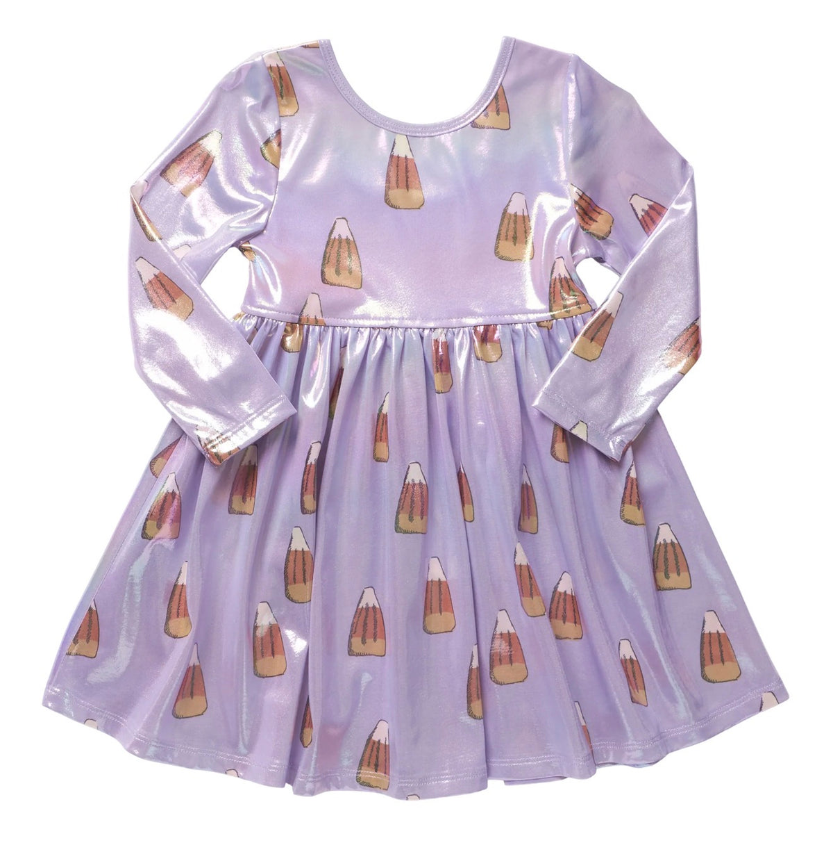 Lavender Candy Corn Dress