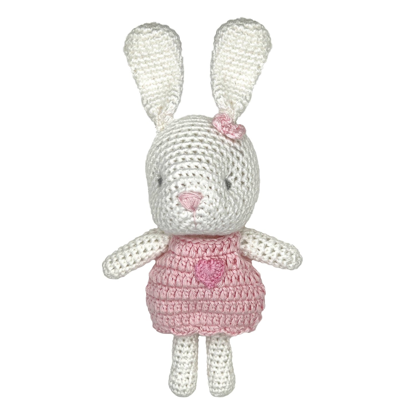Bunny Bamboo Crochet Rattle