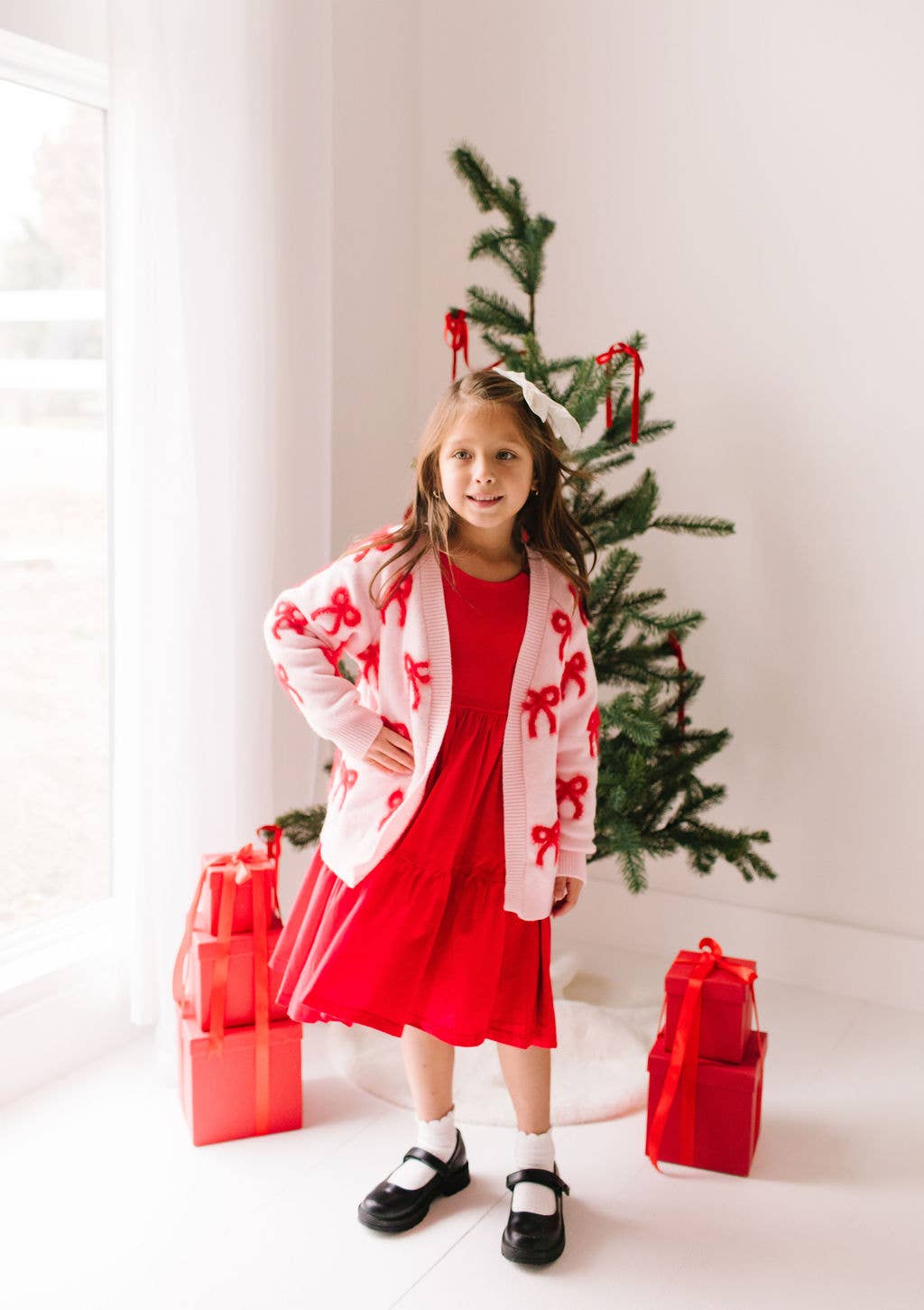 Bow Knit Cardigan | KIDS | Mommy and Me