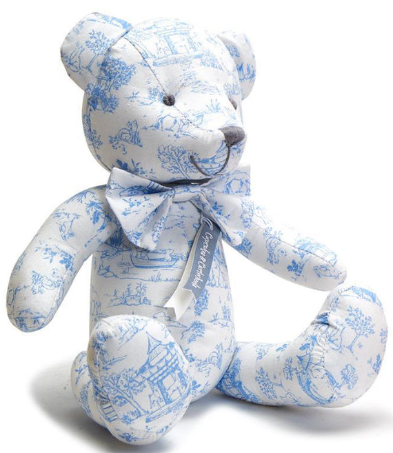 Animal Toile Stuffed Bear