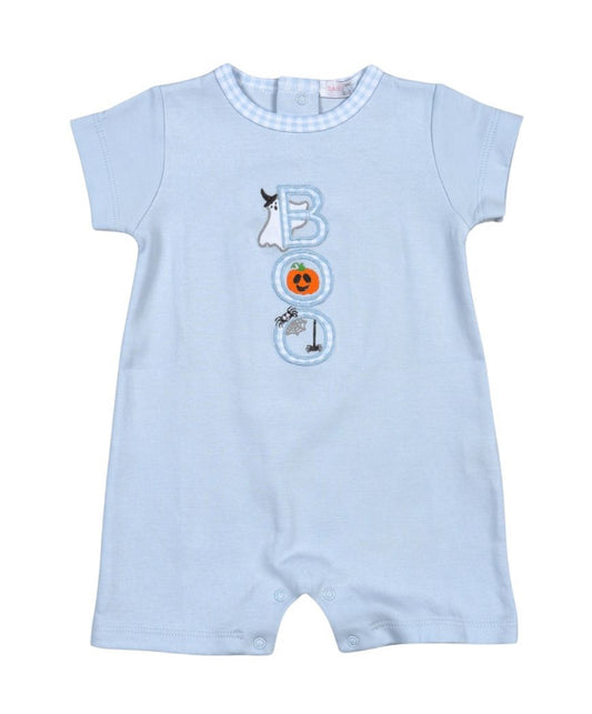 Spooky Pima Applique Romper