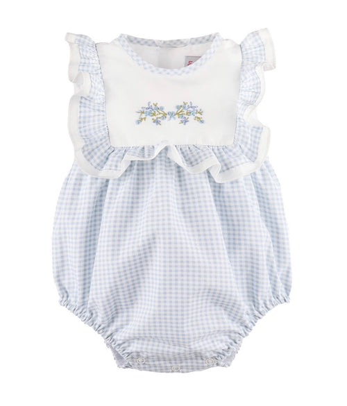 Blue Garden Club Ruffle Bubble