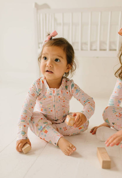 Zippy Bamboo Baby PJ in Sugar Plum