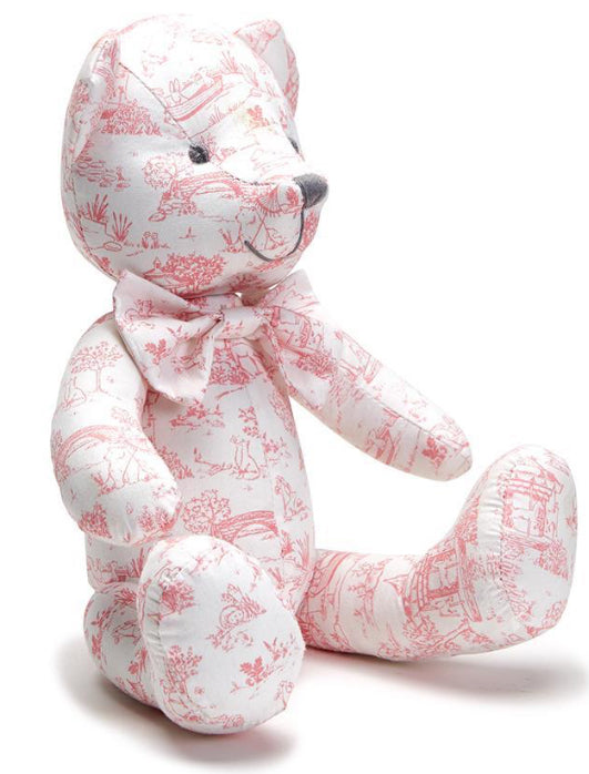 Animal Toile Stuffed Bear
