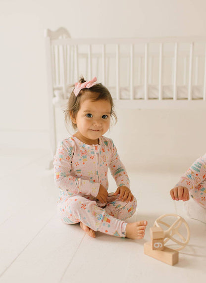 Zippy Bamboo Baby PJ in Sugar Plum