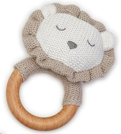 Sleepy Lion Rattle