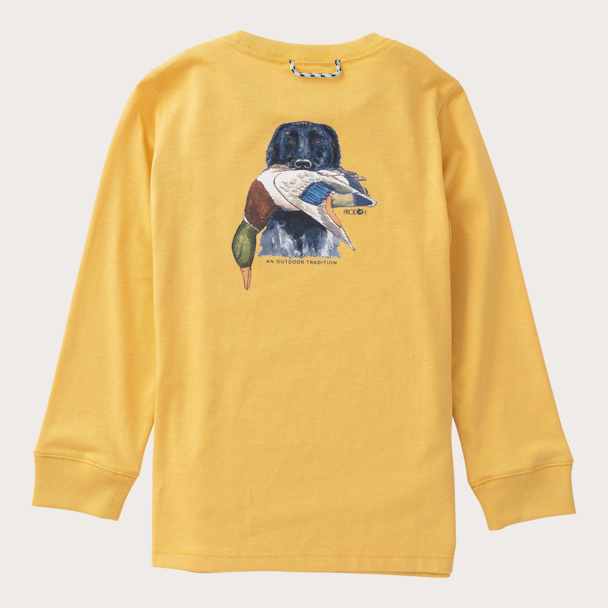 Duck Long Sleeve Cotton T-shirt by Prodoh