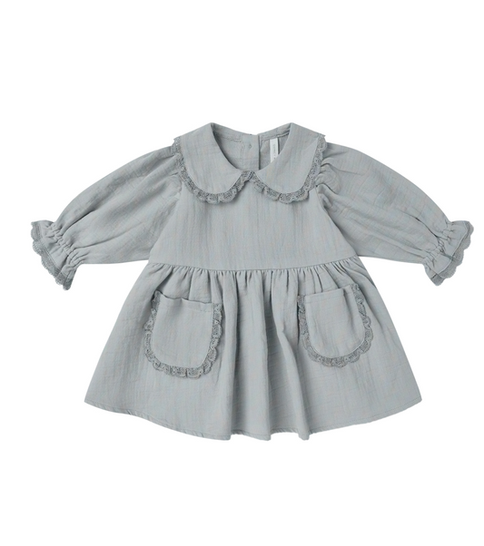 Steel Blue Marisol Dress