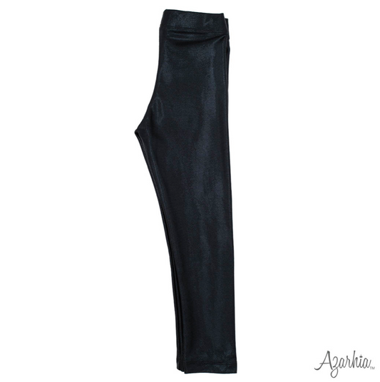 Black Shimmer Leggings