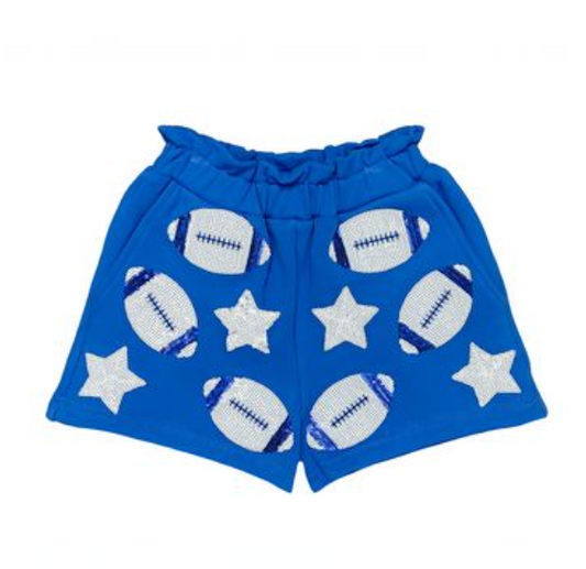 Royal Blue Football Shorts