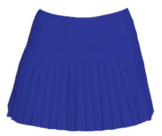 Mini Pleated Skort Royal Blue