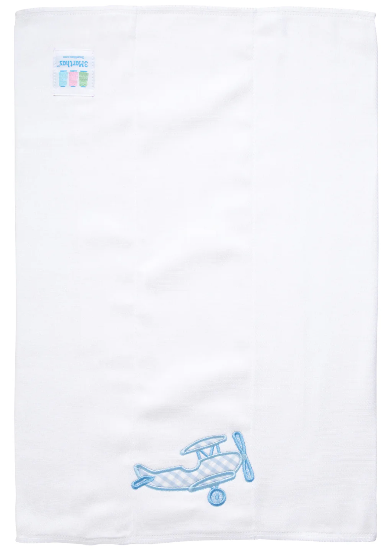 Airplane Applique Burp