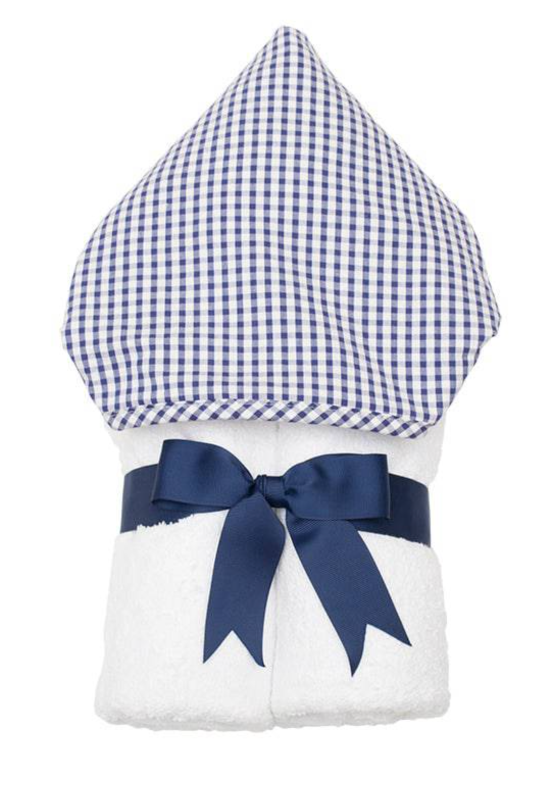 Navy Small Check Everykid Towel
