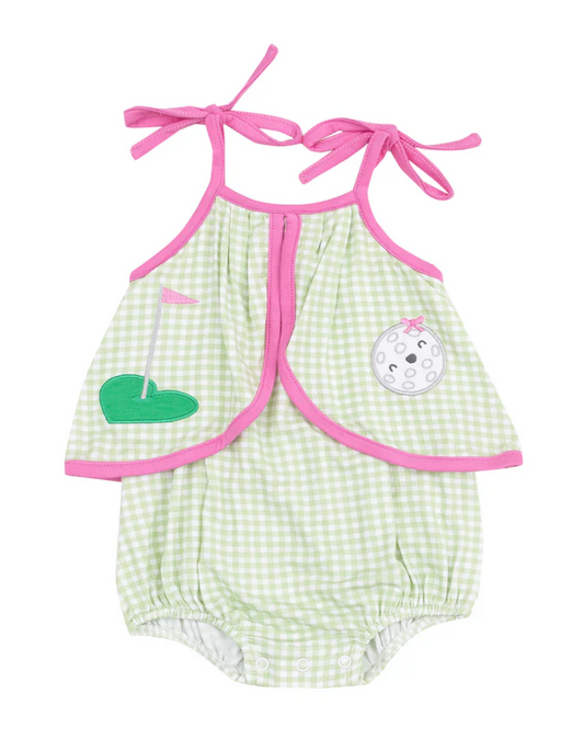 Golf Applique Sunsuit