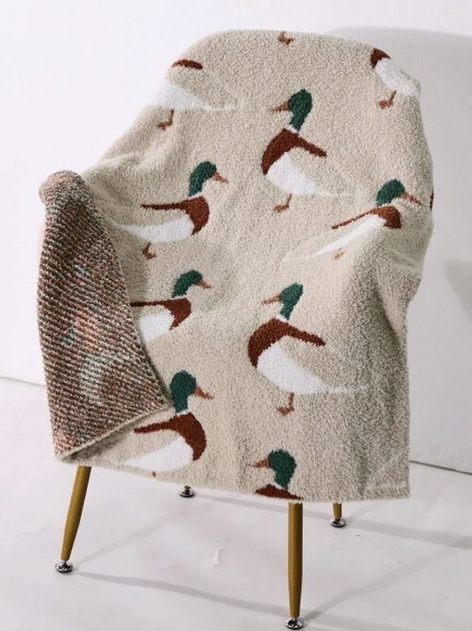 Mallard Chenille Blanket
