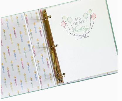 "All My Birthdays" Memory Book