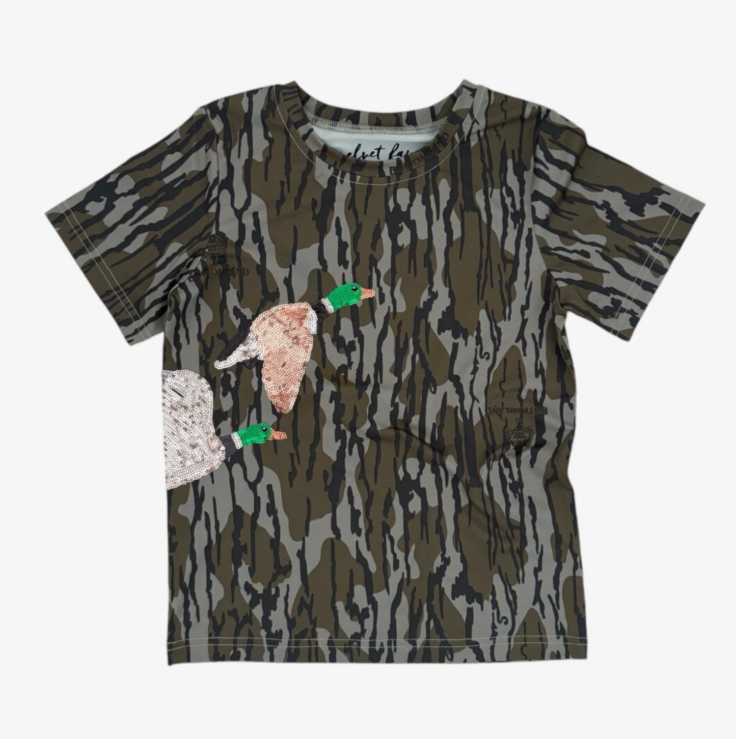 Carrie Sequined Tee with UPF 50+