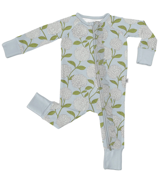 Long Sleeve Hydrangeas Pajama