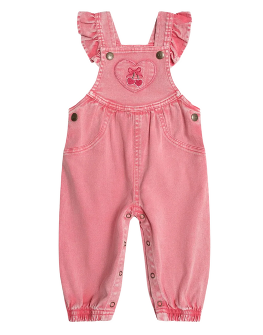 Cherry Heart Overalls