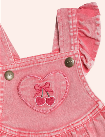 Cherry Heart Overalls