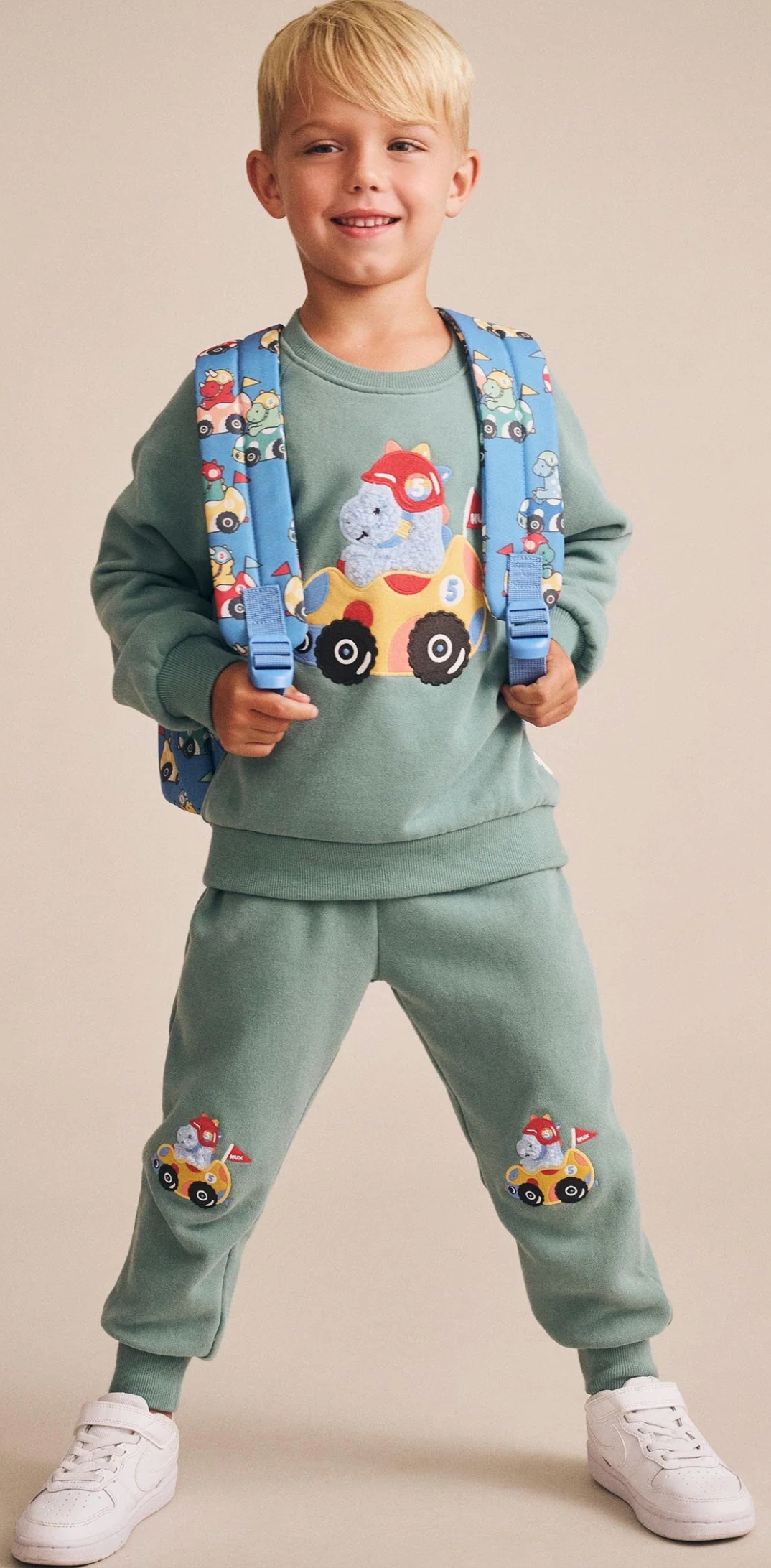 Racer Dino Sweatsuit Set