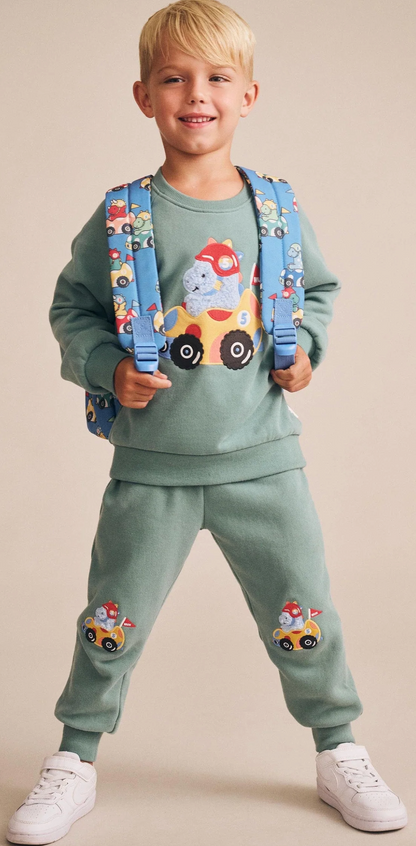 Racer Dino Sweatsuit Set