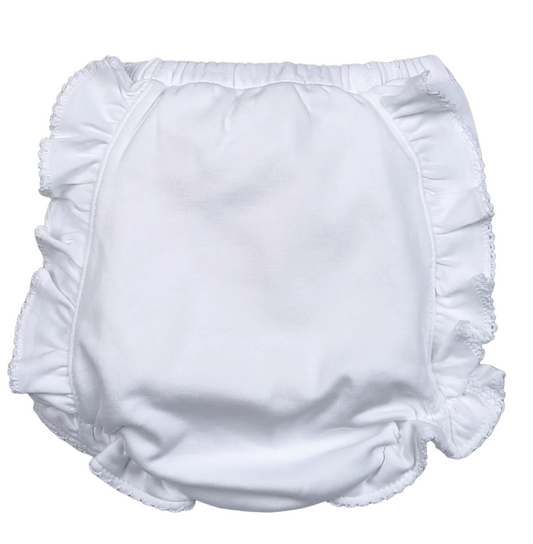 Diaper Cover-White