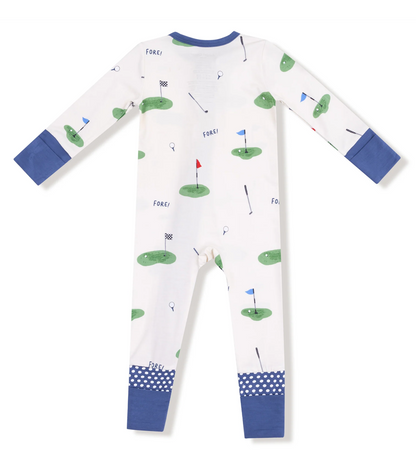 All For Golf Zipper Romper