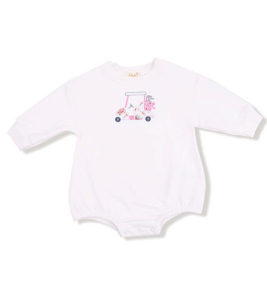 Pink Golf Sweatshirt Bubble