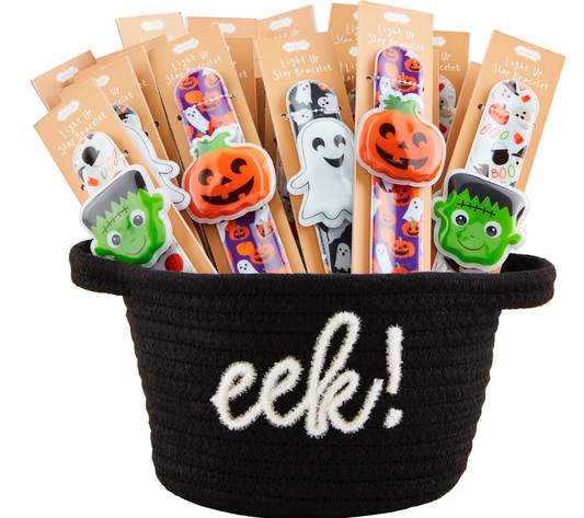 Halloween Light Up Slap Bracelets