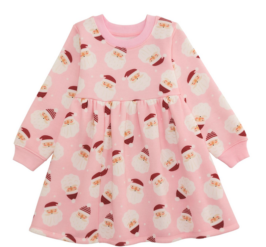 Santa Sweatshirt Dress