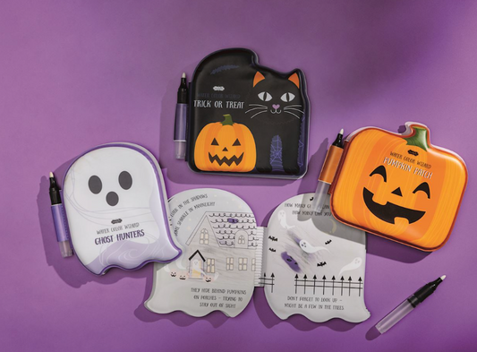 Halloween Wizard Water Color Books