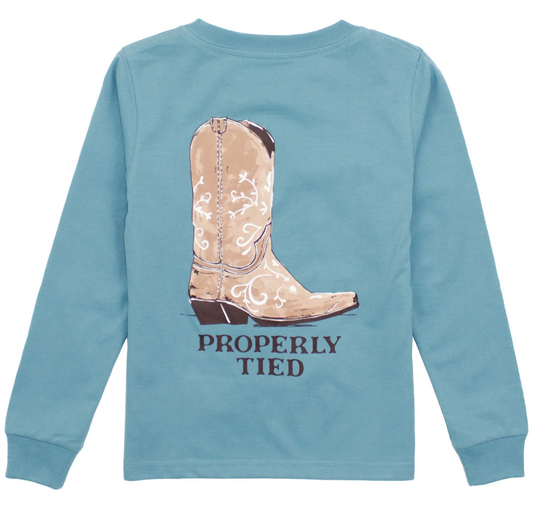 Cowgirl Boot Long Sleeve
