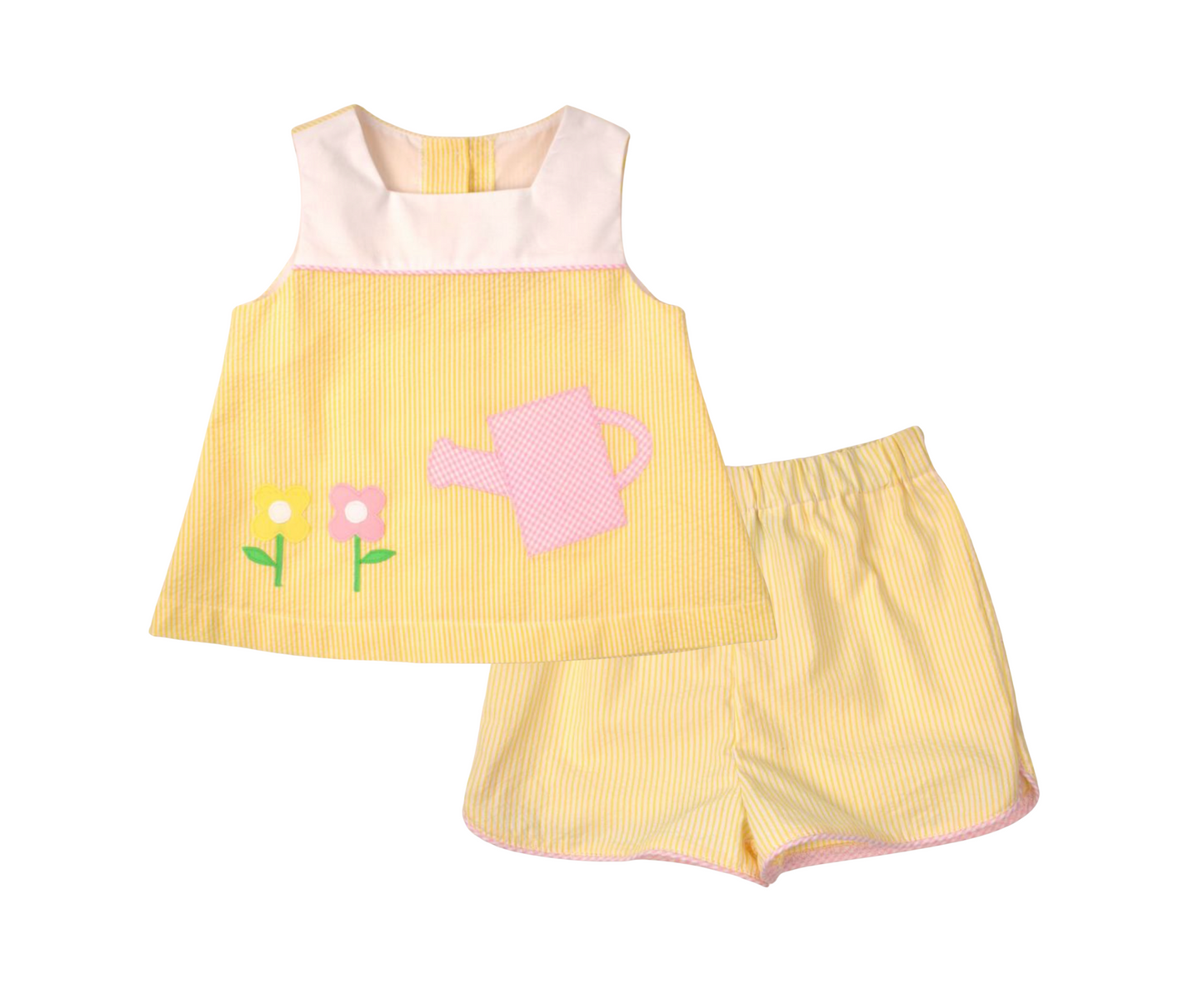 Yellow Floral Set
